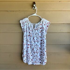 LOFT Outlet Floral Sleeveless Top - Size S Modest Spring Casual